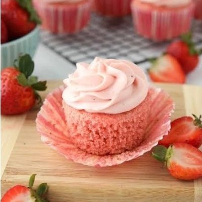 Strawberry Cupcakes 