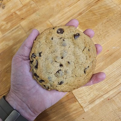 Brown Butter Dark Chocolate Chip Cookies 