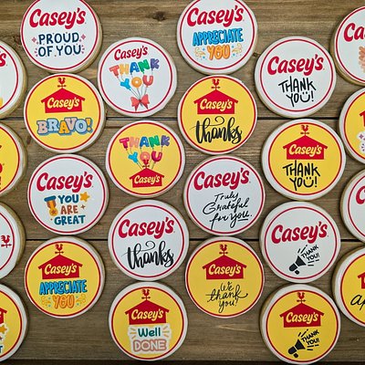 Company Logo Cookies