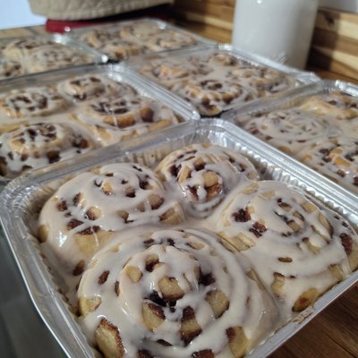 Giant Cinnamon Rolls
