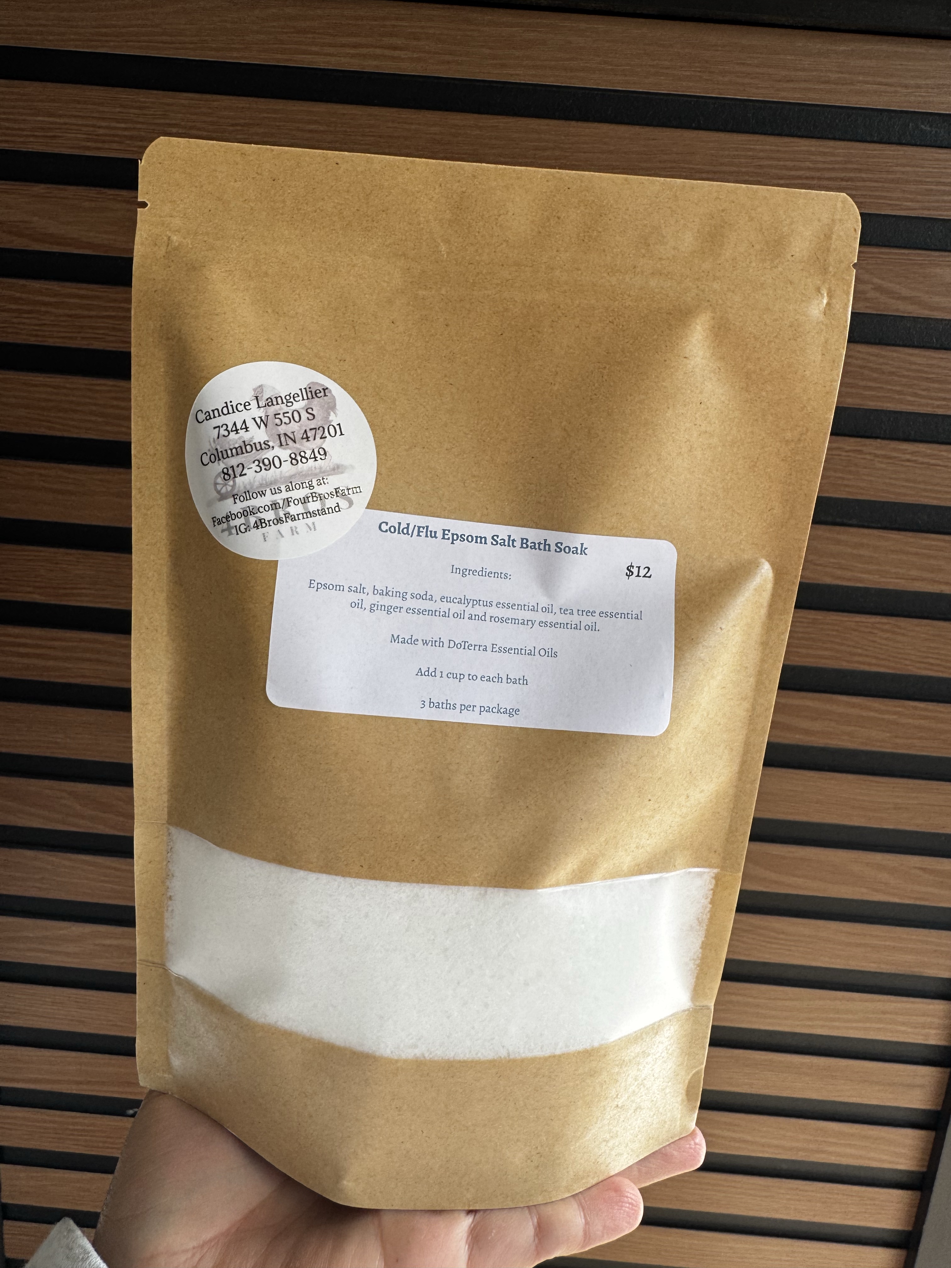 Cold/Flu Bath Soak 
