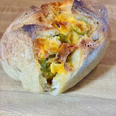 Jalapeño Cheddar Sourdough