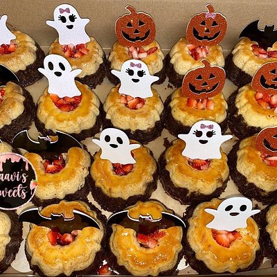 Halloween Mini Chocoflan