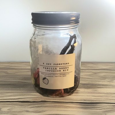 Cocktail Infusion Jar (Vanilla Berry)