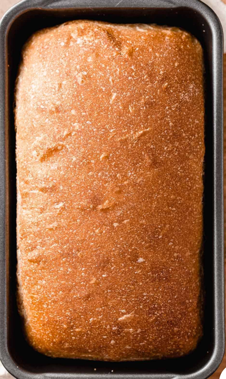 Honey Wheat Sourdough Sandwich Bread