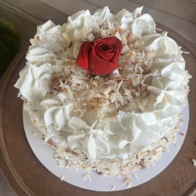 12” GF/DF Coconut Cream Cake