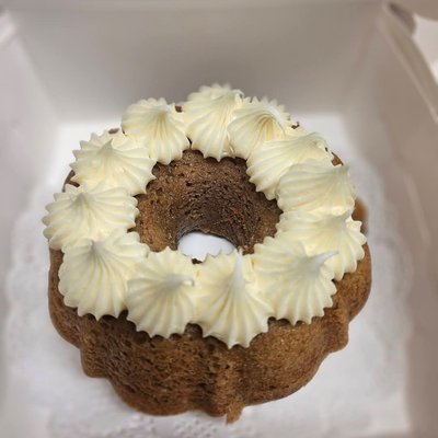 Carrot cake bunt cake Mini