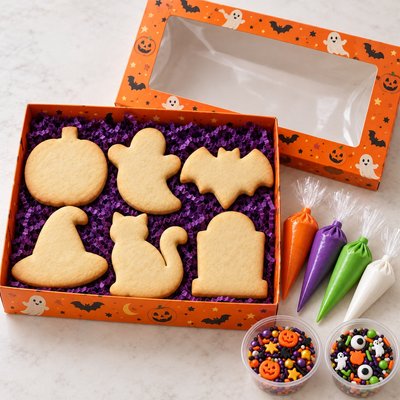 Halloween DIY COOKIE BOX 