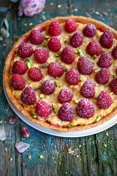 The Bite of Bliss Raspberries-Pistachios - 9"