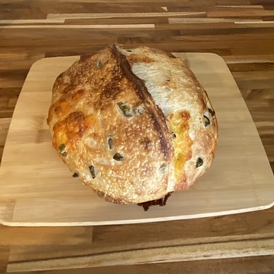 Jalapeño Cheddar Sourdough