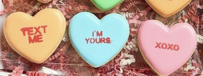 Conversation Heart Sugar Cookies (3)