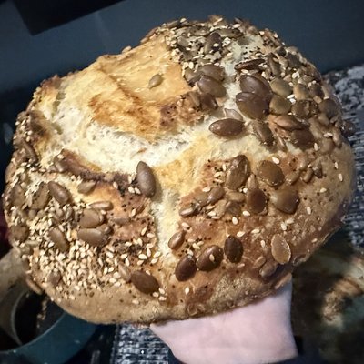 Seeded Sourdough Bread
