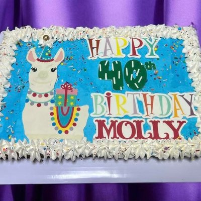 Custom Cookie Cake