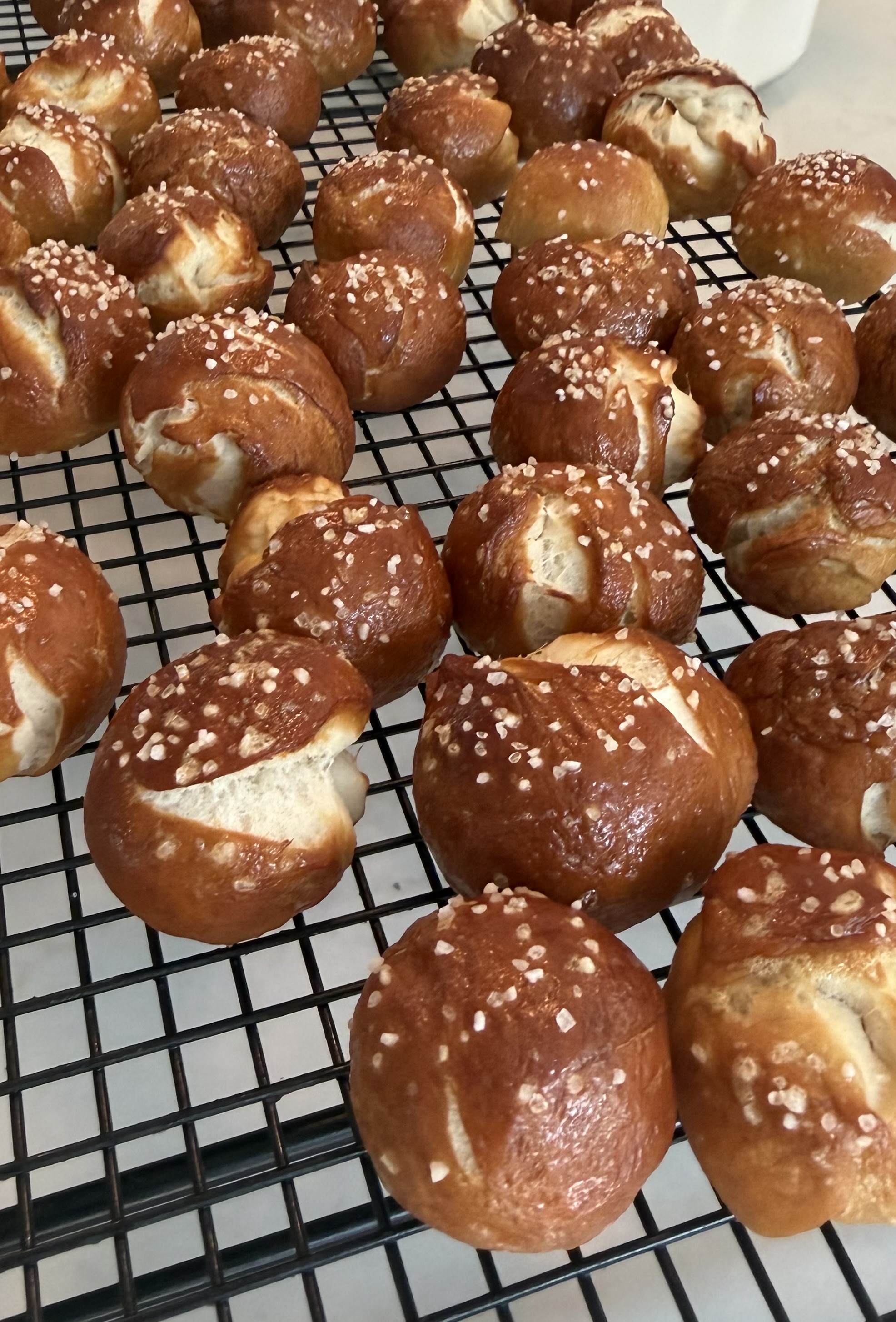 Sourdough Pretzel Bites