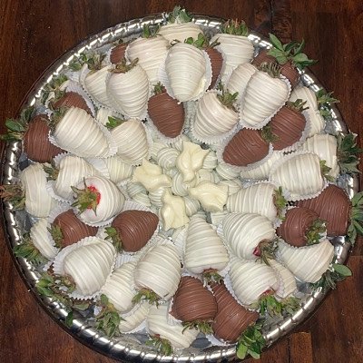 Large Strawberry Platter