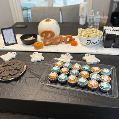 Ghosty Cupcakes 