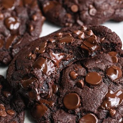 Double Chocolate Chip Cookies