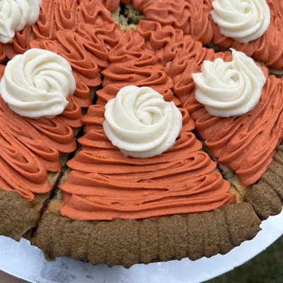 Holiday Themed Cookie Cake 