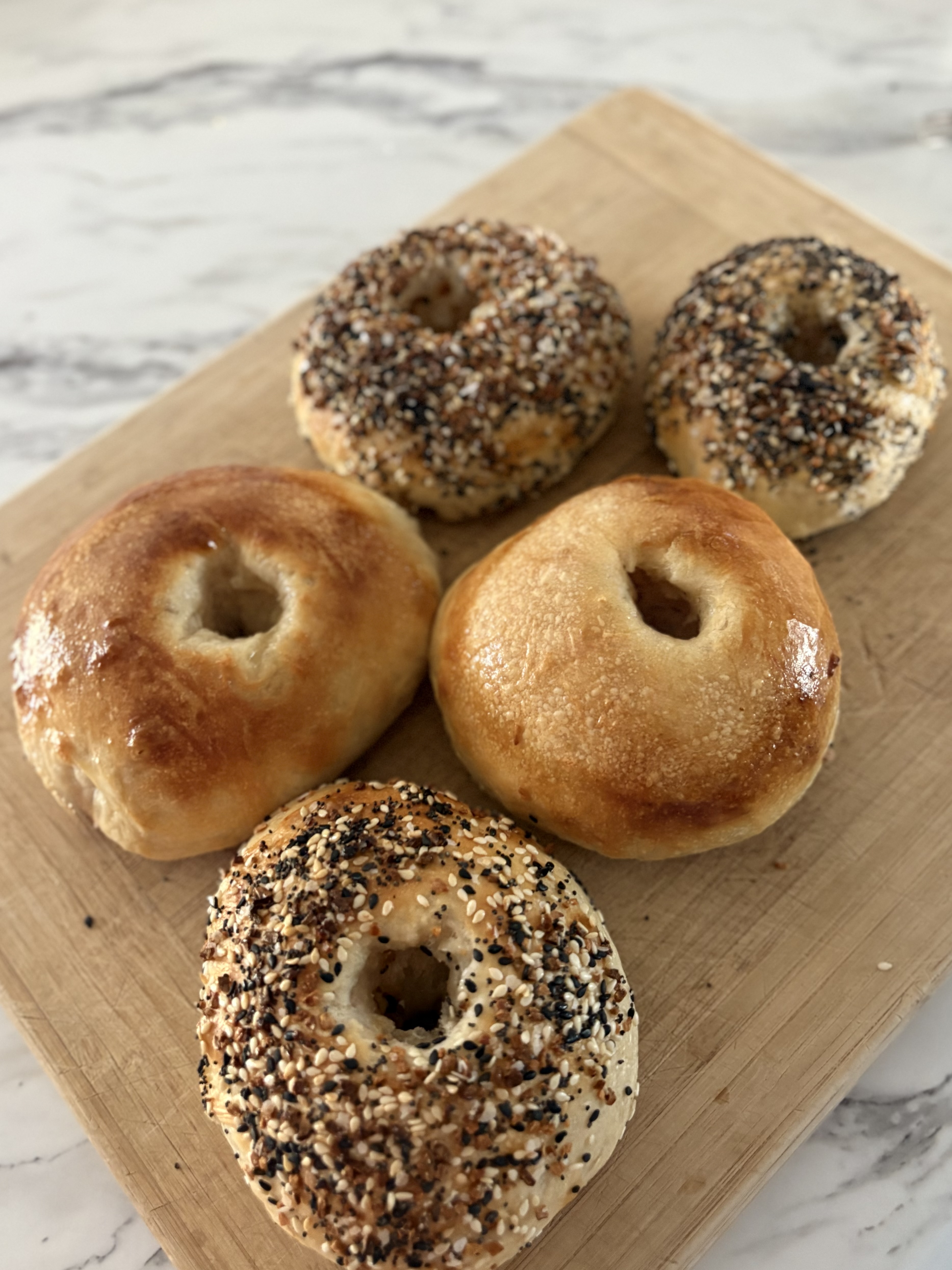 Sourdough Bagels - Half Dozen 
