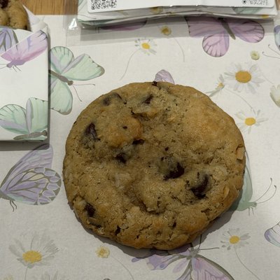 Sourdough Cashew Coconut Chocolate Cookie