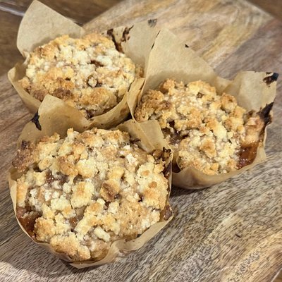 Caramel Apple Pie Sourdough Muffins 6 Pack