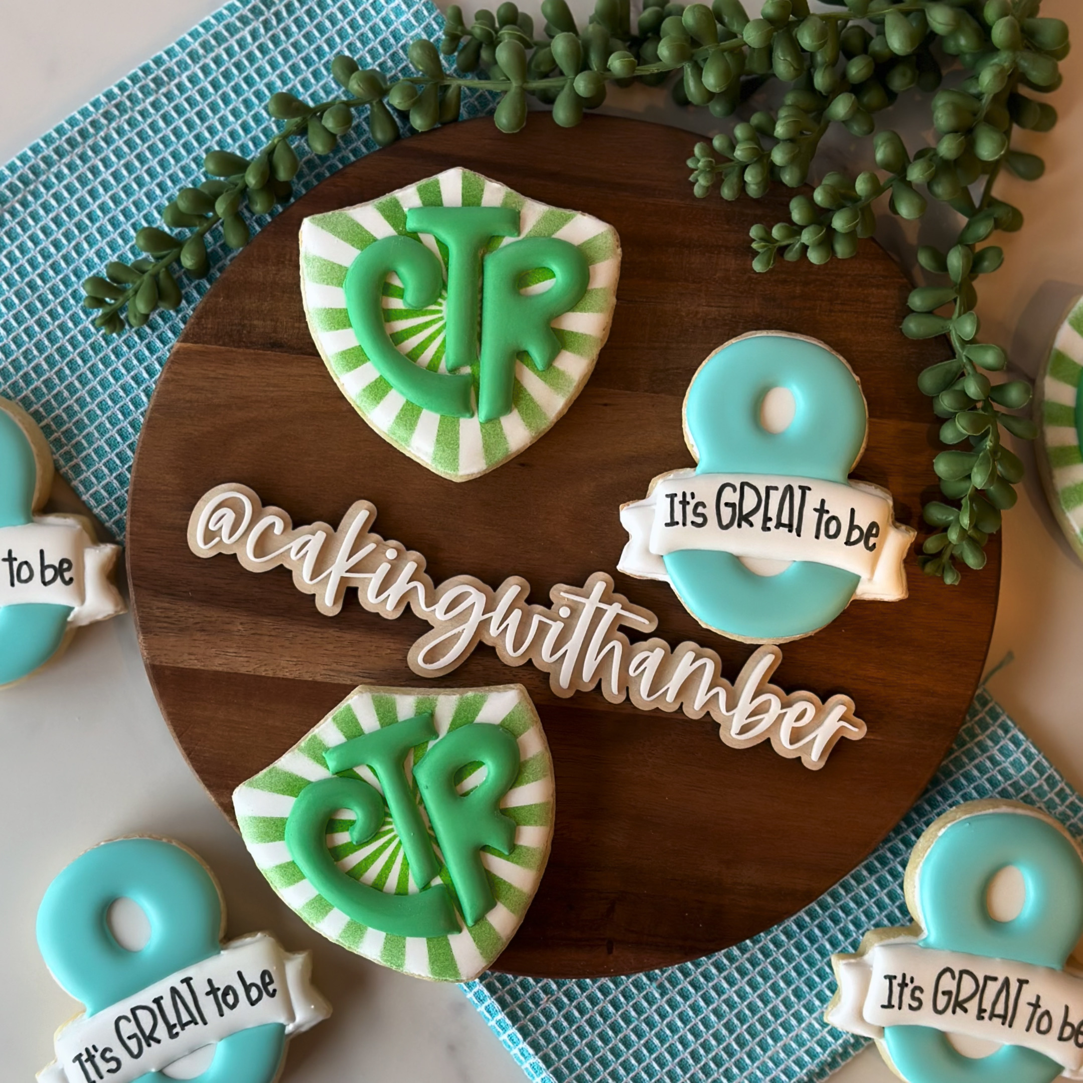 Standard Size Decorated Sugar Cookies