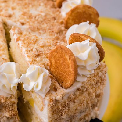 8" Banana Pudding Cake