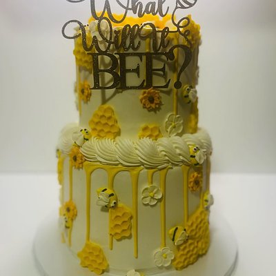 2 Tier Buttercream Cake 