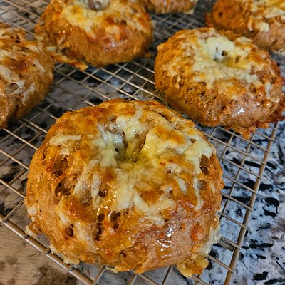 Hot Honey Bagels