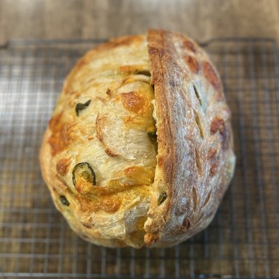 Jalapeño Cheddar Sourdough