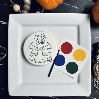 Halloween PYO Cookie - Bluey Design