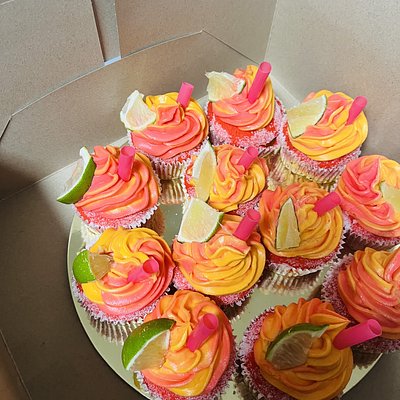 Strawberry Mango Margaritas Cupcake 6