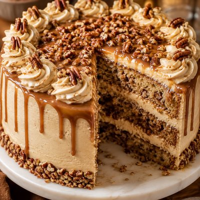 Butter Pecan Cake (Seasonal)