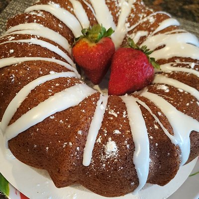 10" Strawberry Bundt 
