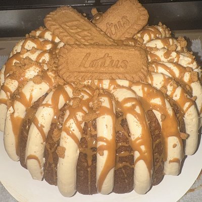 Biscoff Cookie Butter Bundt Cake