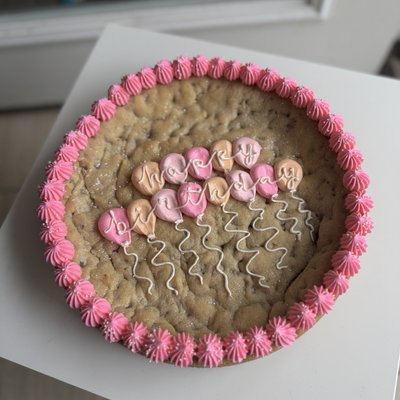 Custom Cookie Cake 