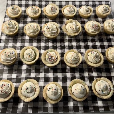 4 Pack Mini Cookie Cups