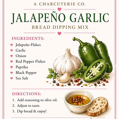 🌶🧄 JALAPEÑO GARLIC - 5oz