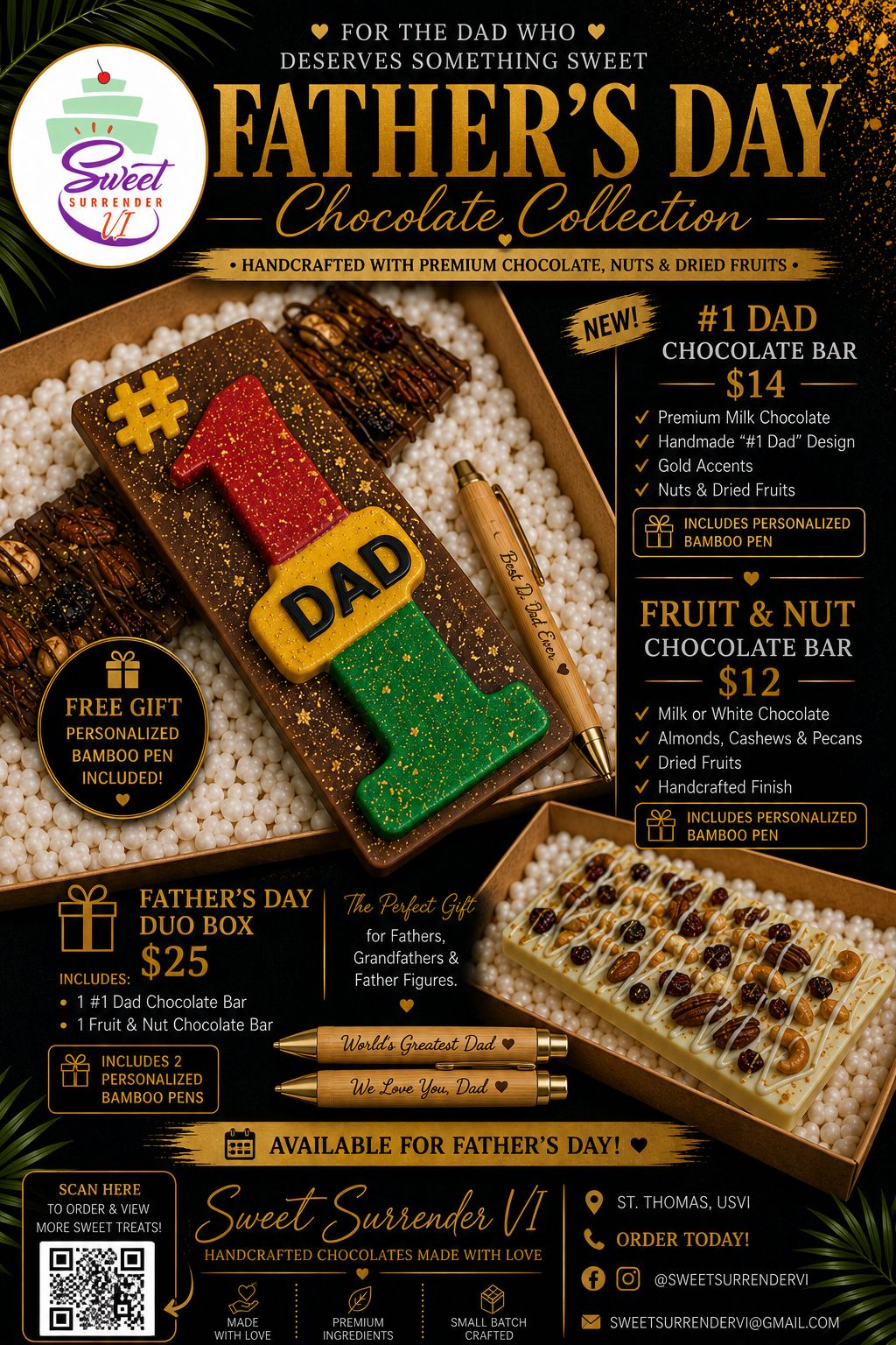 Father's Day Chocolate Bars