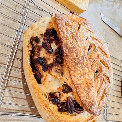 Milk, Chocolate and Pecan Sourdough