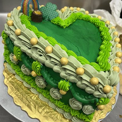 Heart Cake Double Layer 8in