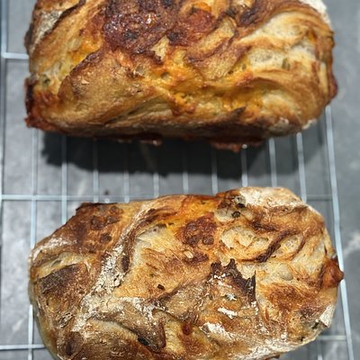 Sourdough Jalapeño Cheddar Loaf 