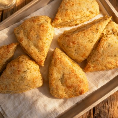Rosemary Garlic Sourdough Scones (3ct)
