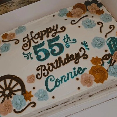 Half Sheet Cake