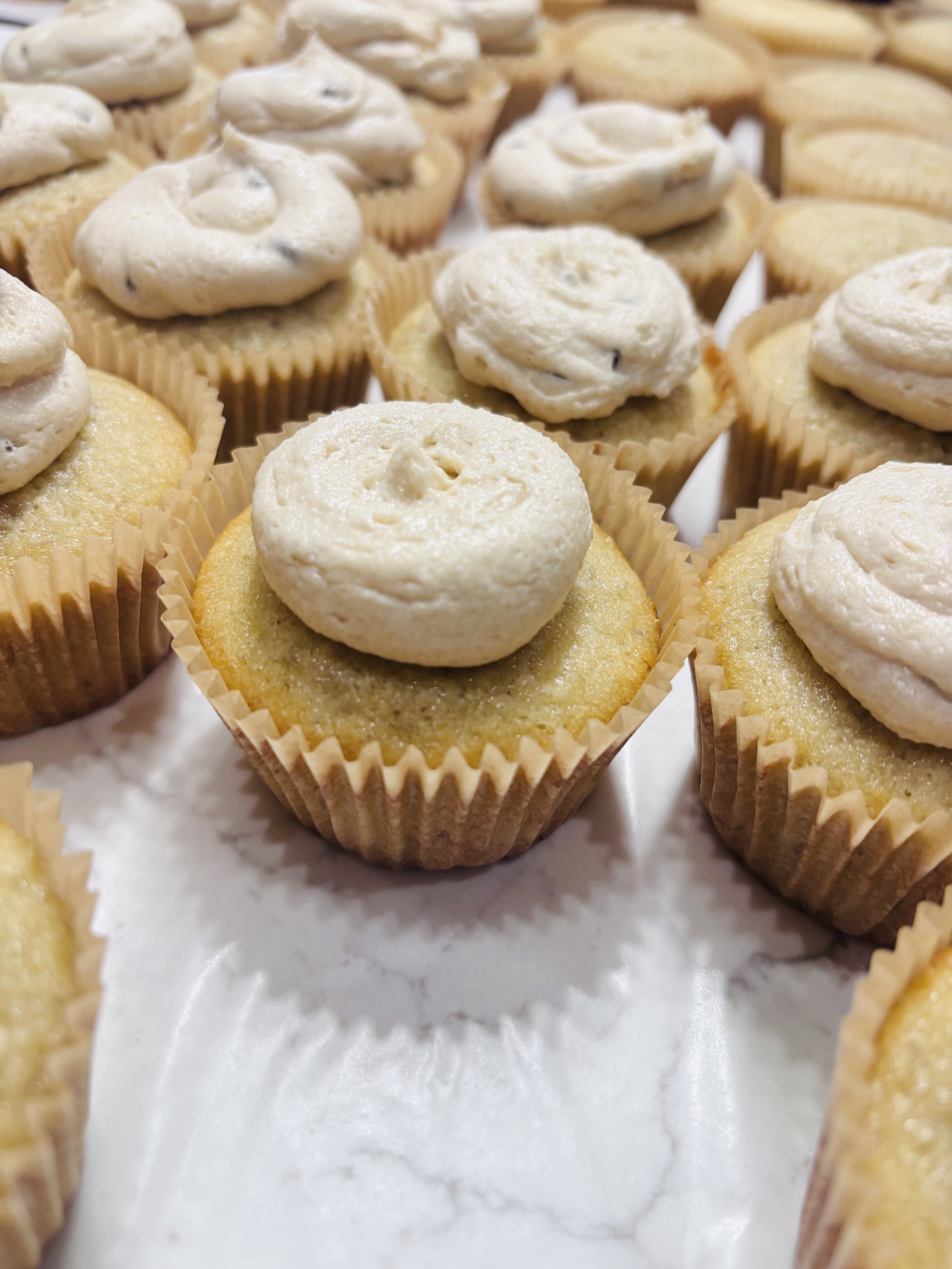 Brown Butter Banana Cupcakes