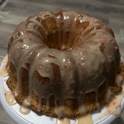 Strawberry Pound Cake Whole