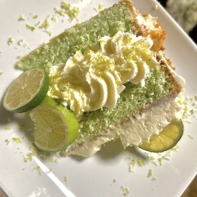 8 Inch Round 2 Layer Key Lime 