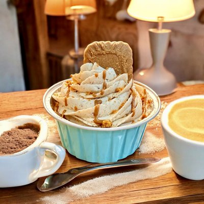 Biscoff Tea Cake w/ Biscoff Buttercream 