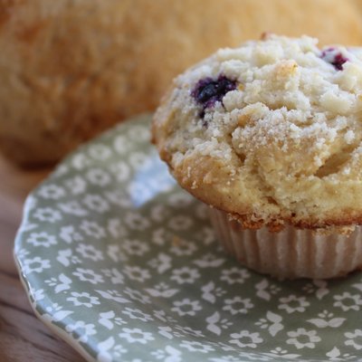 Dozen Blueberry Muffins
