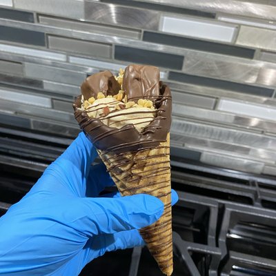 Dozen Cheesecake And Pudding Filled Waffle Cone (12 Ct.)